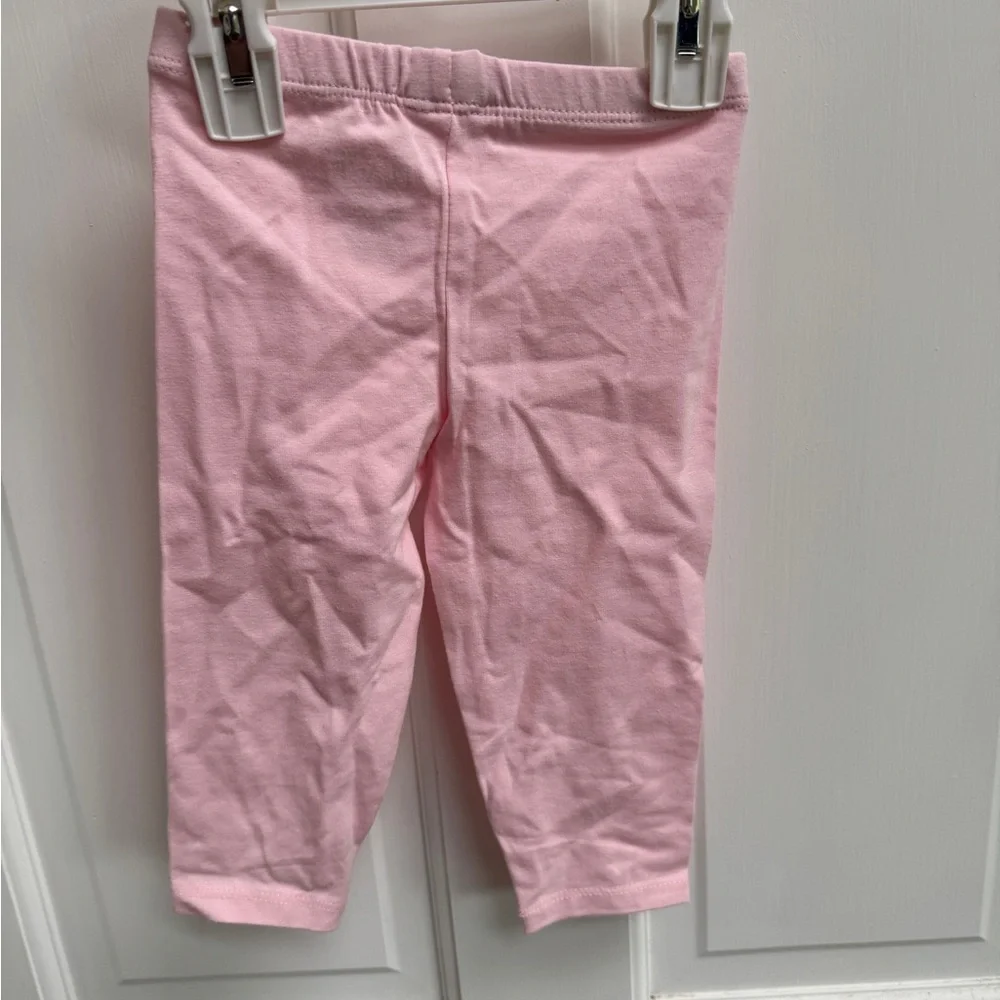 The Children's Place 3T Girls Soft Pink Capri Leggings